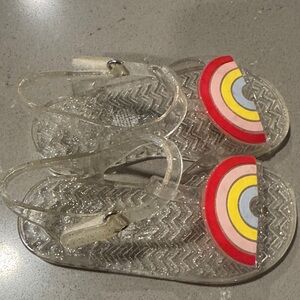 Old Navy Clear Rainbow Kids Sandals